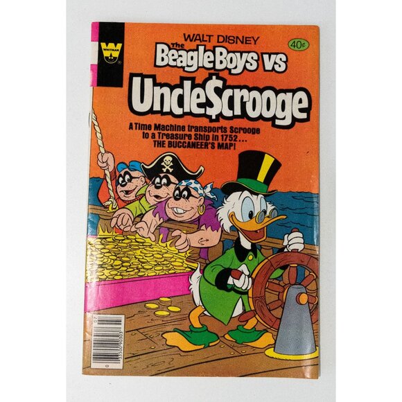 Walt Disney Whitman The Beagle Boys Vs Uncle Scrooge Comic Book 40¢ 1972 - Picture 1 of 13